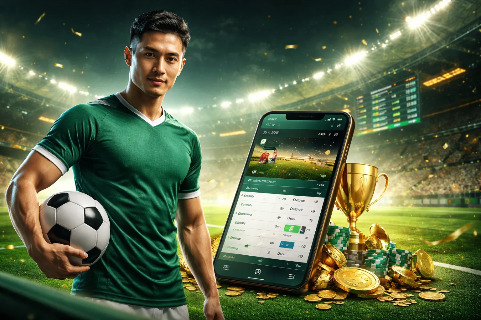 Hình ảnh nền 1xBet trên iPhone